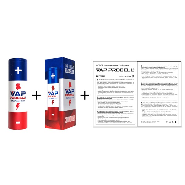 Accu IMR 18650 Power 3000mAh Vap Procell – Image 5