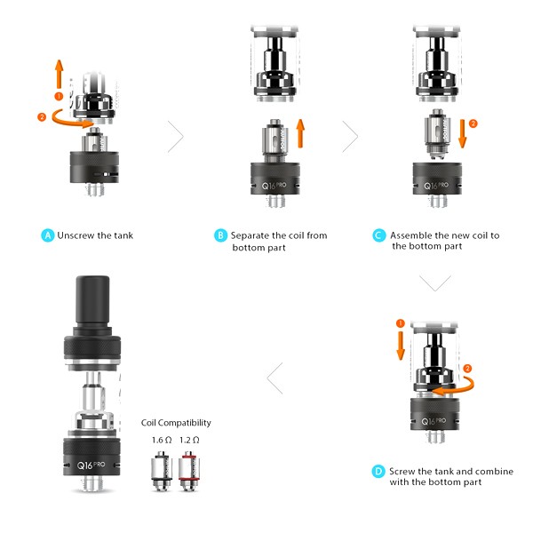 Kit Q16 Pro Justfog – Image 4