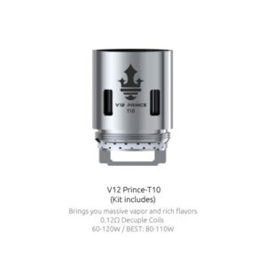 Résistances TFV12 Prince T10 (0.12) Smok