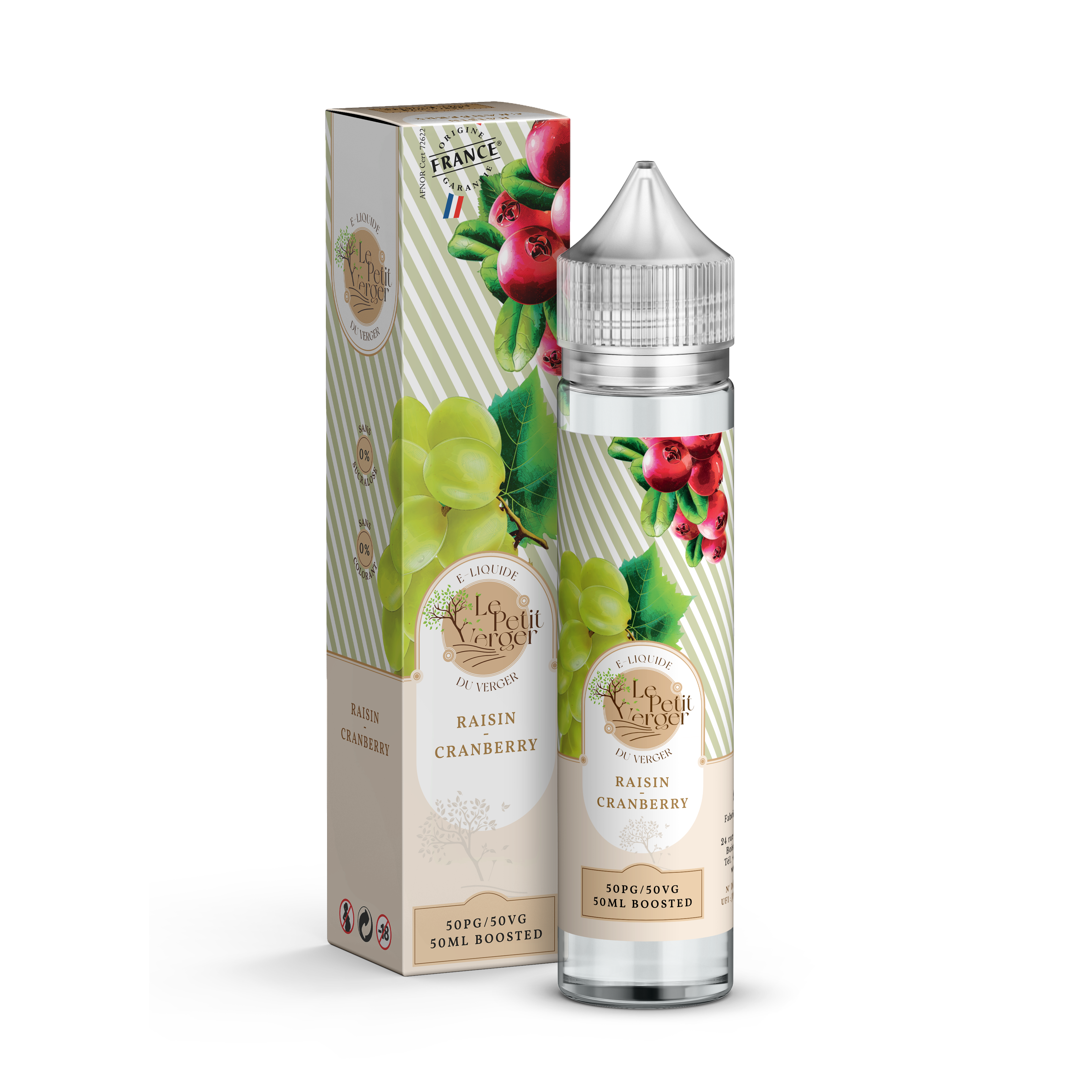 Le Petit Verger Raisin Cranberry 50ml