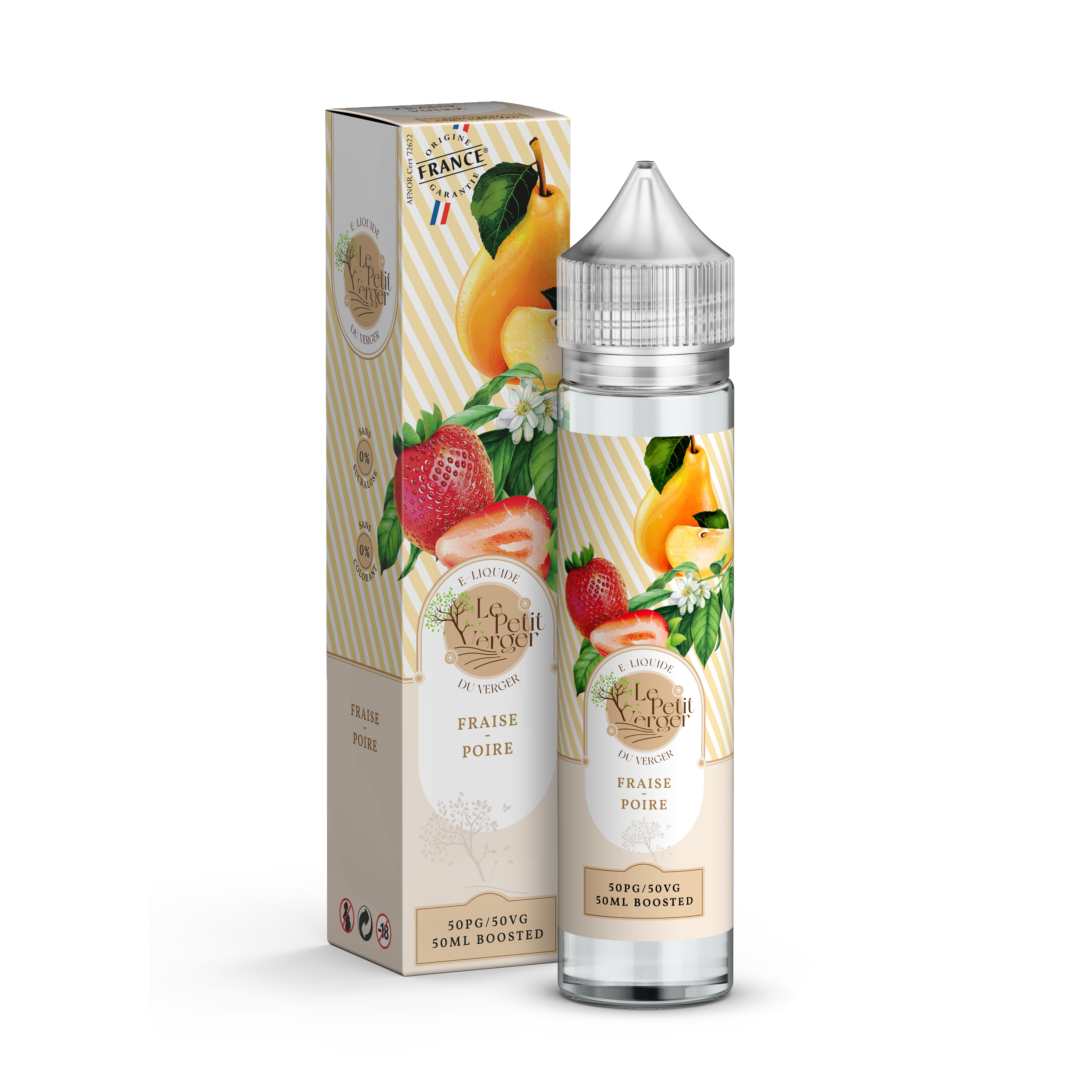 Le Petit Verger Fraise Poire 50ml