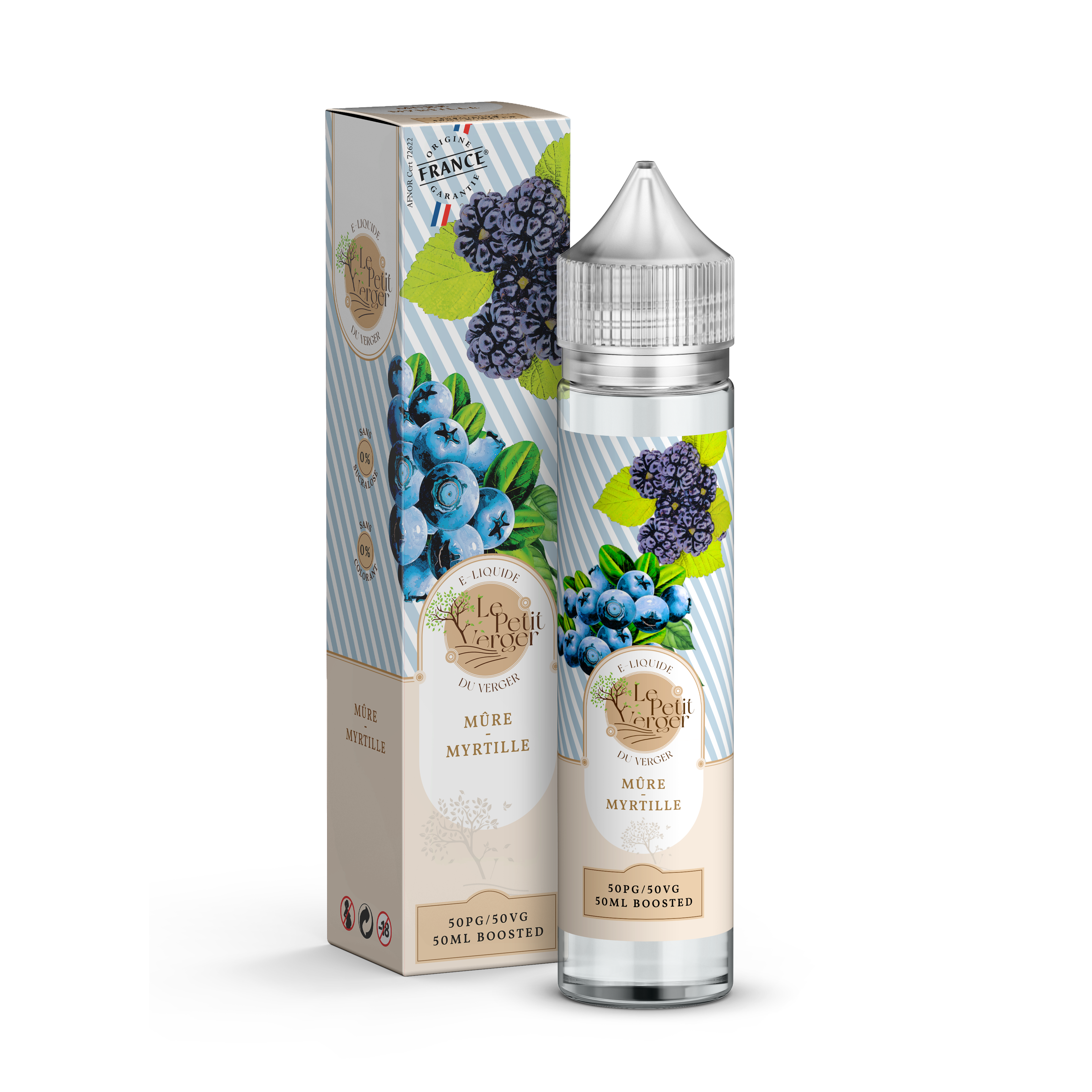 Le Petit Verger Mûre Myrtille 50ml