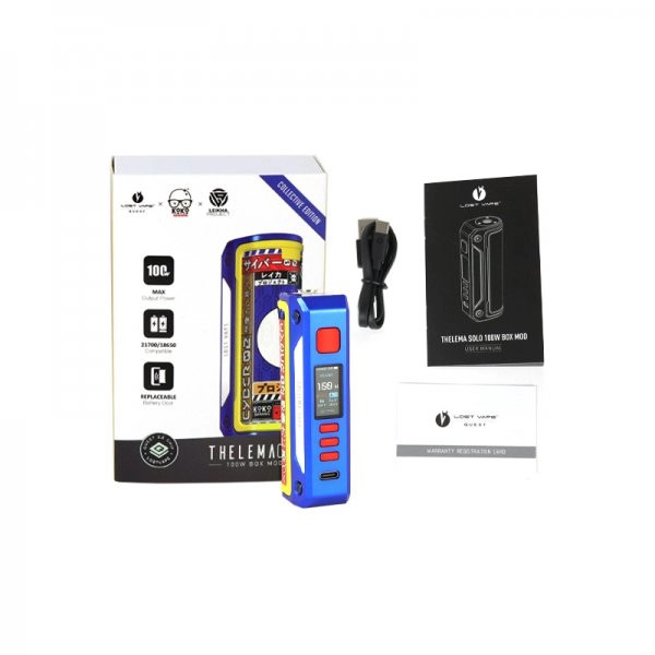 Box Thelema Solo 100w Lost Vape (Edition Limitée) – Image 2
