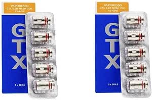 Résistances GTX Mesh - Vaporesso (pack de 5)